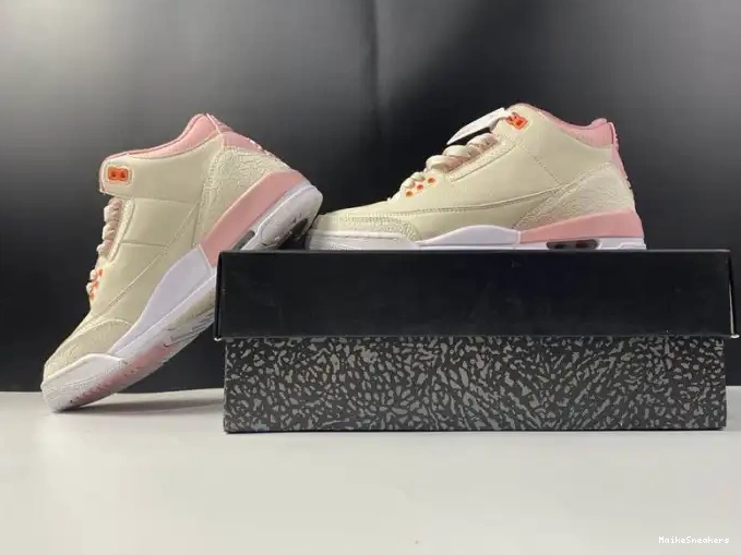 MaikeSneakers Pink (W) CK9246-116 Retro 3 Rust Air Jordan Sail 0510